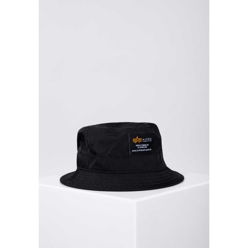 Alpha Industries CREW Bucket Hat Nylon - Black