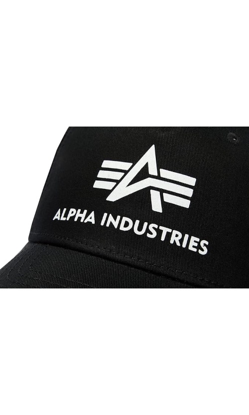 Alpha Industries BASIC Trucker Cap Βαμβακερό – Black