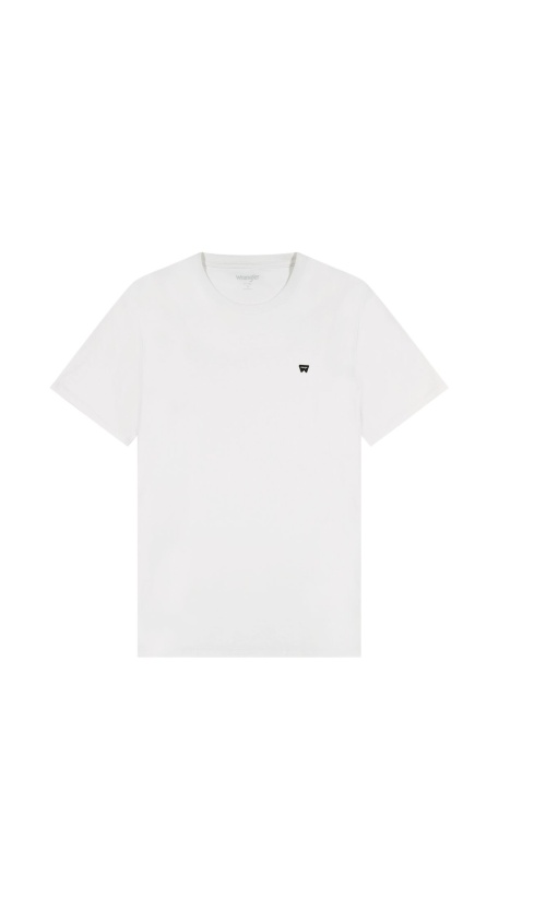 Wrangler Ανδρικό SIGN OFF 112351234 T-Shirt Βαμβακερό Regular-Fit – Vintage White