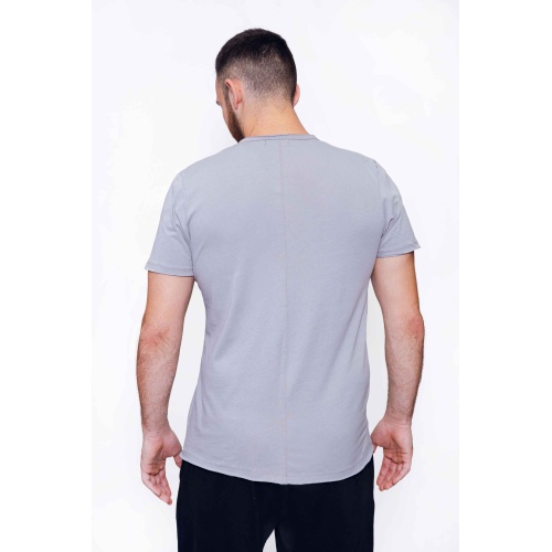 Bigbong Ανδρικό SHELBY T-Shirt Βαμβακερό Regular-Fit – Grey