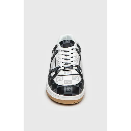 Gianni Kavanagh Ανδρικά TRACK Sneakers PU - Black & White
