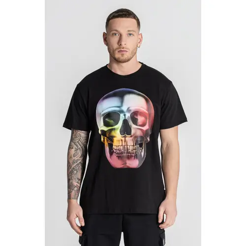 Gianni Kavanagh Ανδρικό ALIEN T-Shirt Βαμβακερό Regular-Fit – Black