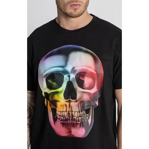 Gianni Kavanagh Ανδρικό ALIEN T-Shirt Βαμβακερό Regular-Fit – Black