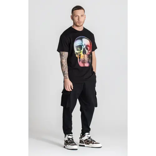 Gianni Kavanagh Ανδρικό ALIEN T-Shirt Βαμβακερό Regular-Fit – Black