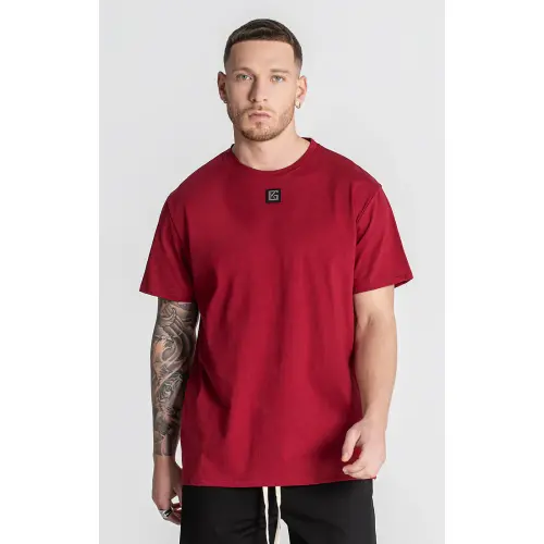 Gianni Kavanagh Ανδρικό CORE T-Shirt Βαμβακερό Regular-Fit – Burgundy