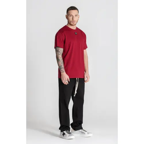 Gianni Kavanagh Ανδρικό CORE T-Shirt Βαμβακερό Regular-Fit – Burgundy