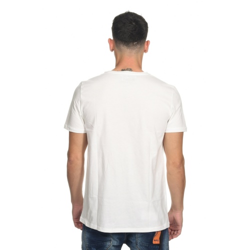 Bigbong Ανδρικό SHELBY T-Shirt Βαμβακερό Regular-Fit – Off-White