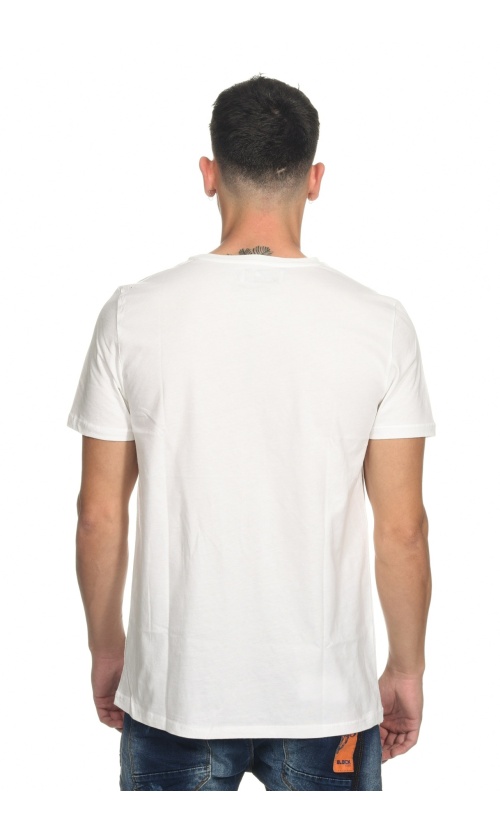 Bigbong Ανδρικό SHELBY T-Shirt Βαμβακερό Regular-Fit – Off-White