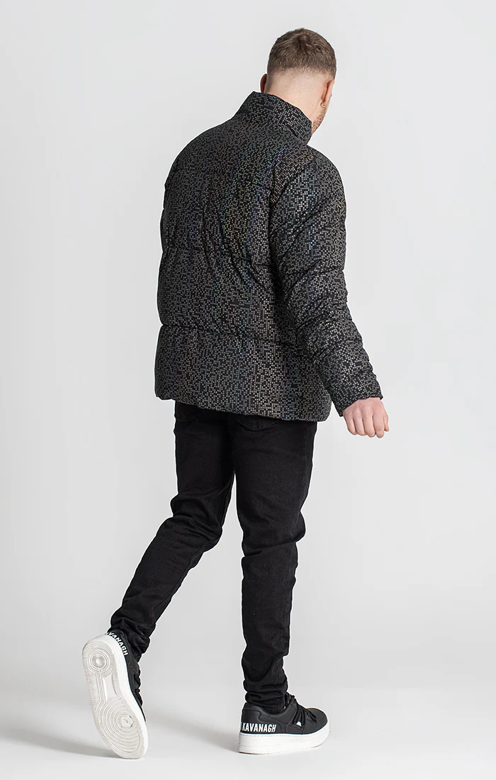 Gianni Kavanagh Ανδρικό ALIEN Puffer Μπουφάν Nylon Regular-Fit – Multicolor - Image 3