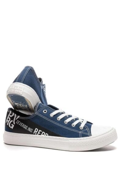 Devergo Men's WADE NEW Canvas Sneakers DE-KD3002NW - Navy Blue