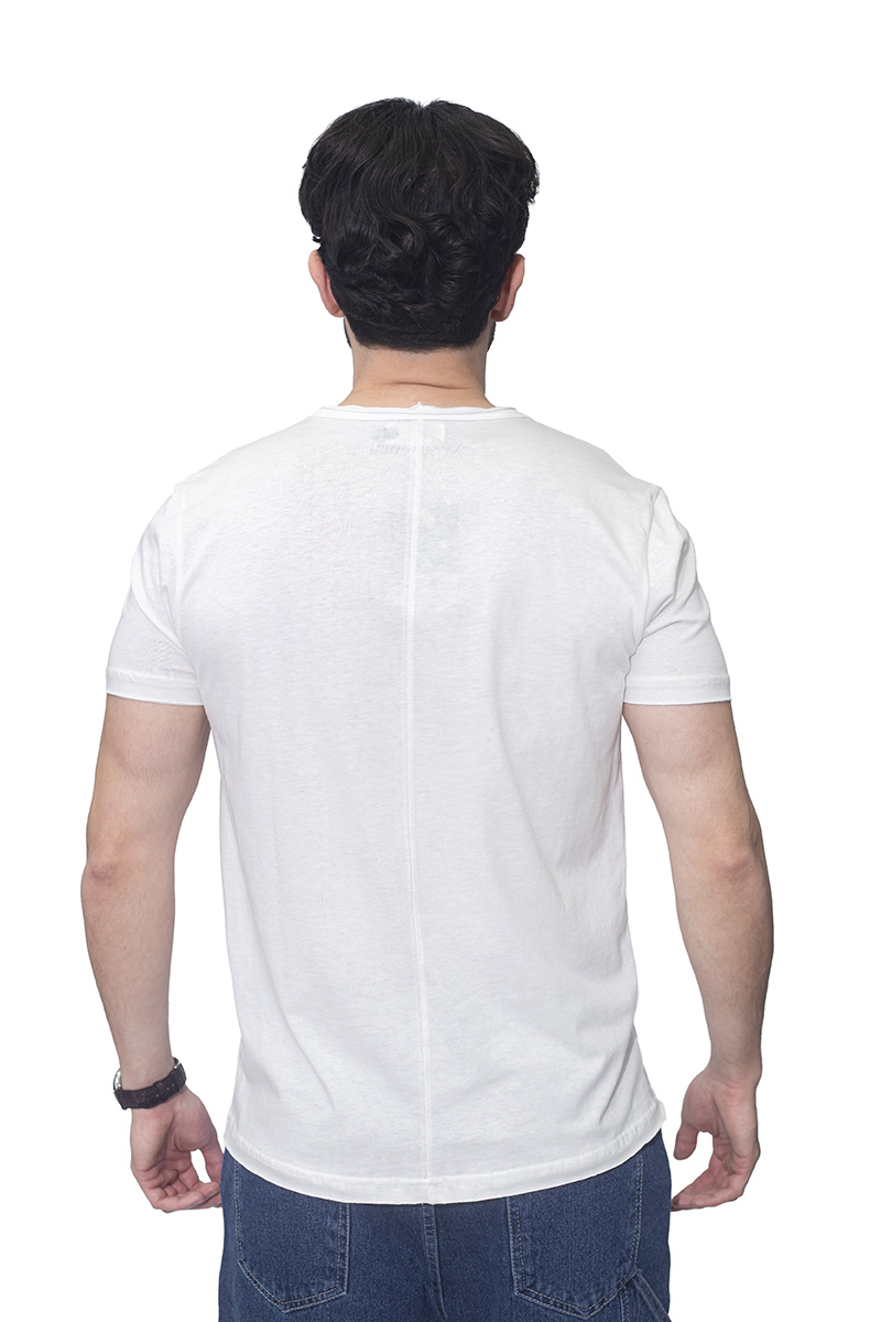 Bigbong Ανδρικό BOB X EINSTEIN T-Shirt Βαμβακερό Regular-Fit – Off-White