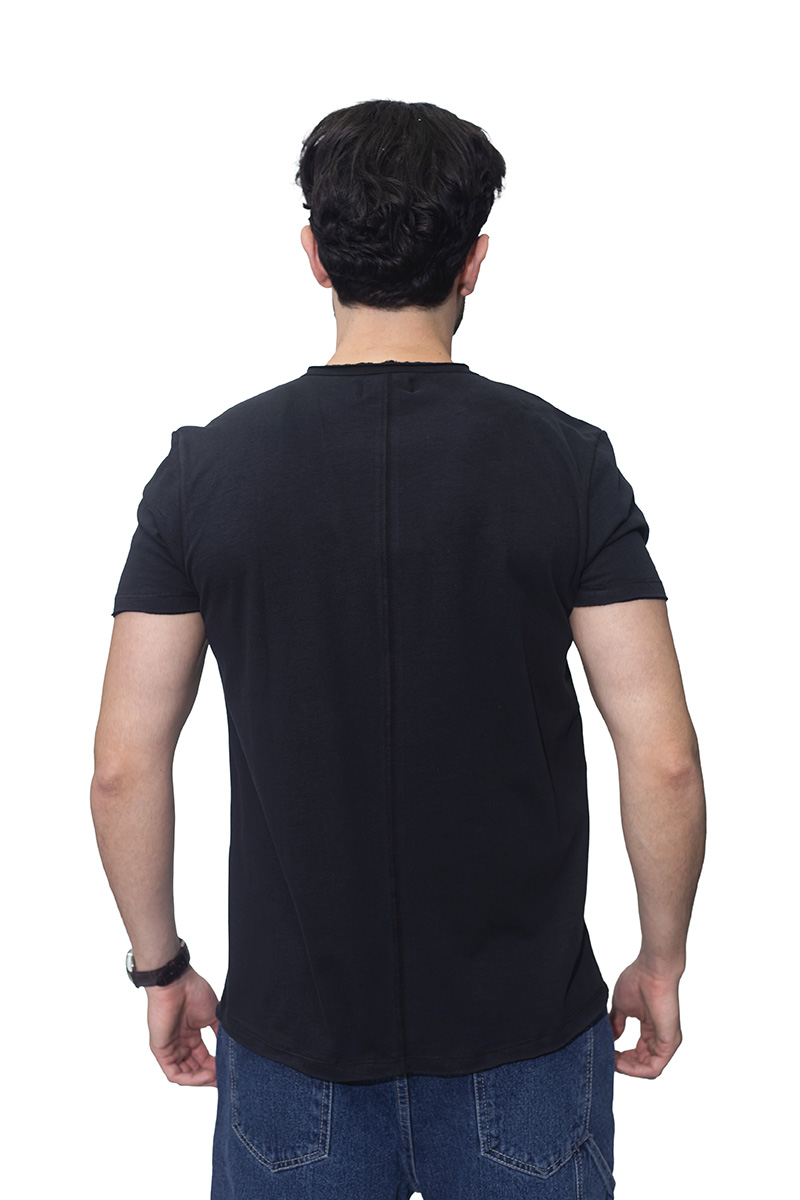 Bigbong Ανδρικό CALVIN & HOBBES T-Shirt Βαμβακερό Regular-Fit – Black