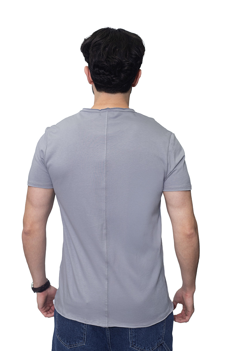 Bigbong Ανδρικό CALVIN & HOBBES T-Shirt Βαμβακερό Regular-Fit – Grey