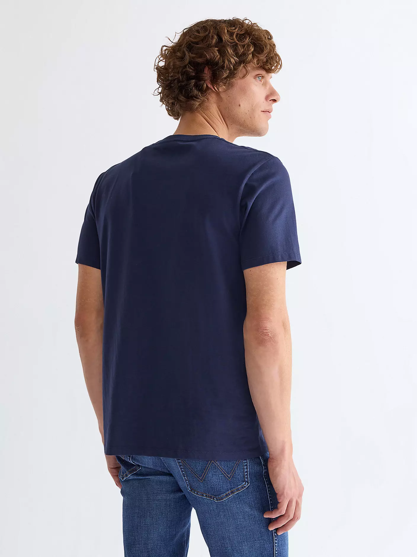 Wrangler Ανδρικό SIGN OFF T-Shirt 112350434 – Navy
