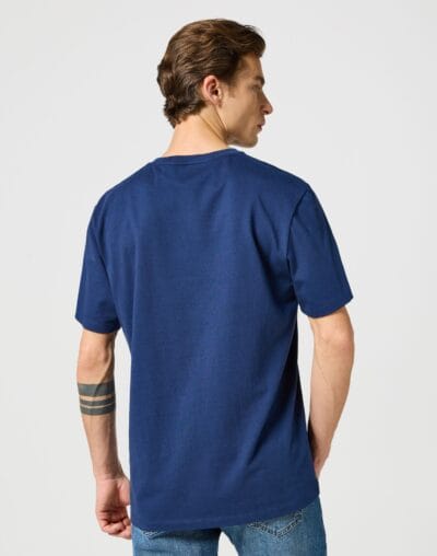 Wrangler Ανδρικό Sign Off T-Shirt 112350434 – Navy