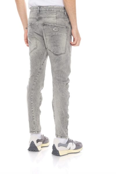 Cover Denim Ανδρικό OREGON K0852-30 Τζιν Παντελόνι – Grey