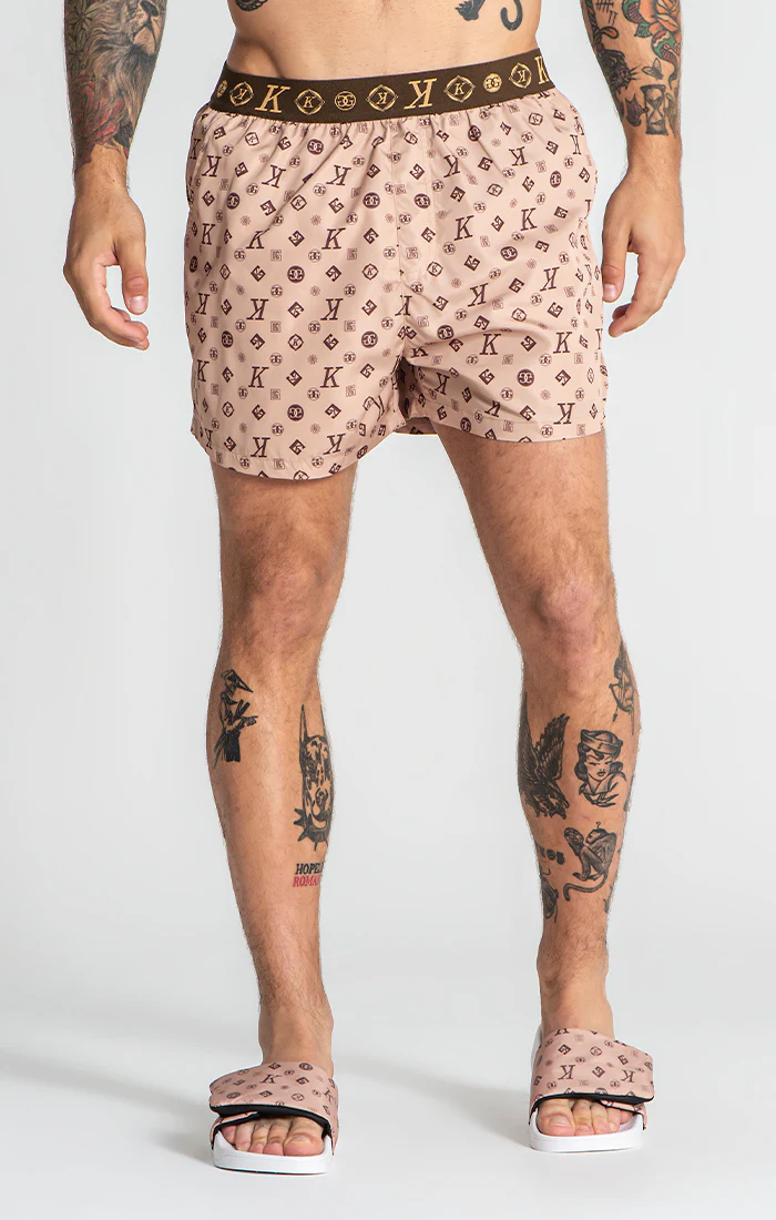 Gianni Kavanagh Ανδρικό CHOKO Μαγιό – Beige