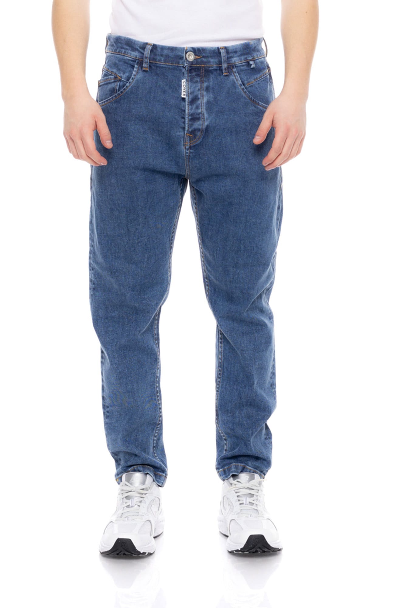 Cover Denim Ανδρικό MONACO Q1694-30 Τζιν Παντελόνι – Blue