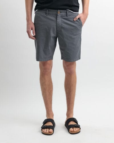 Devergo Ανδρικό Chinos Shorts 1014 – Dark Grey