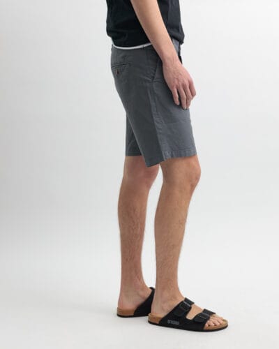 Devergo Ανδρικό Chinos Shorts 1014 – Dark Grey