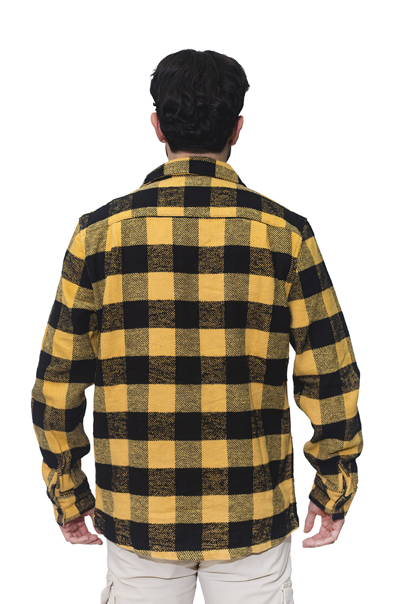 Devergo Ανδρικό Overshirt 5021 – Yellow
