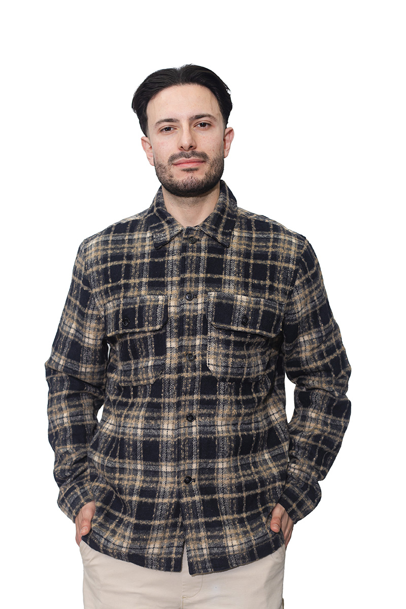 Devergo Ανδρικό Overshirt 5021 – Black