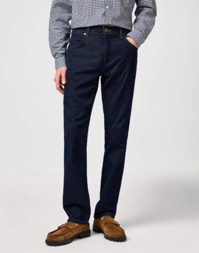 Wrangler Ανδρικό GREENSBORO 803 MOONLIGHT RINSE Τζιν Παντελόνι – Dark Blue