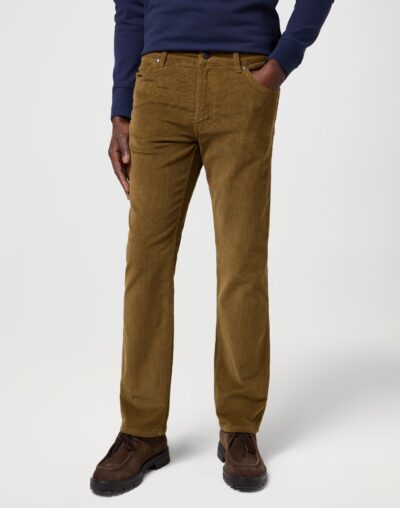 Wrangler Ανδρικό GREENSBORO 803 Κοτλέ Πεντάτσεπο Παντελόνι – Kangaroo