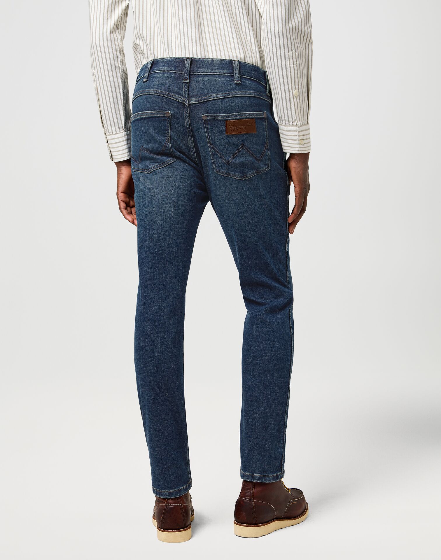 Wrangler Ανδρικό LARSTON 812 MARINE TINT Τζιν Παντελόνι – Blue