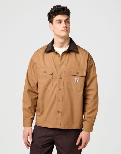 Wrangler X Casey Jones Ανδρικό Overshirt 112371547 - Camel