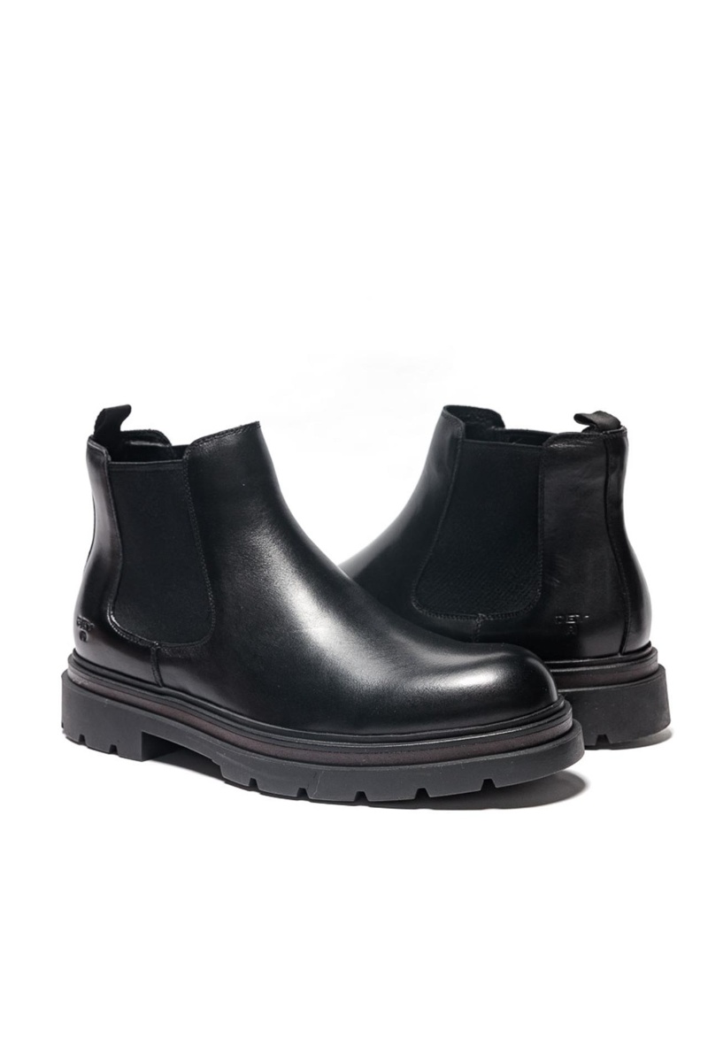 Devergo Ανδρικά CASPER Chelsea Μποτάκια – Black