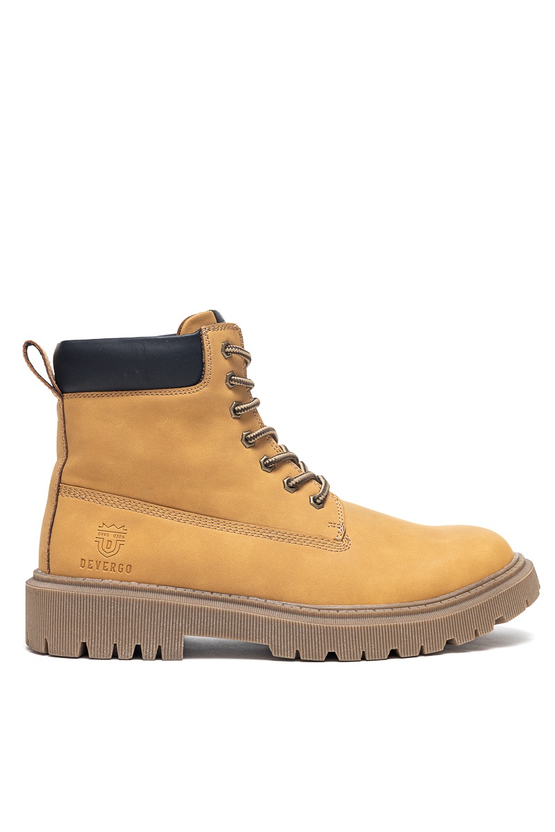 Devergo Ανδρικά DAKOTA Μποτάκια – Wheat