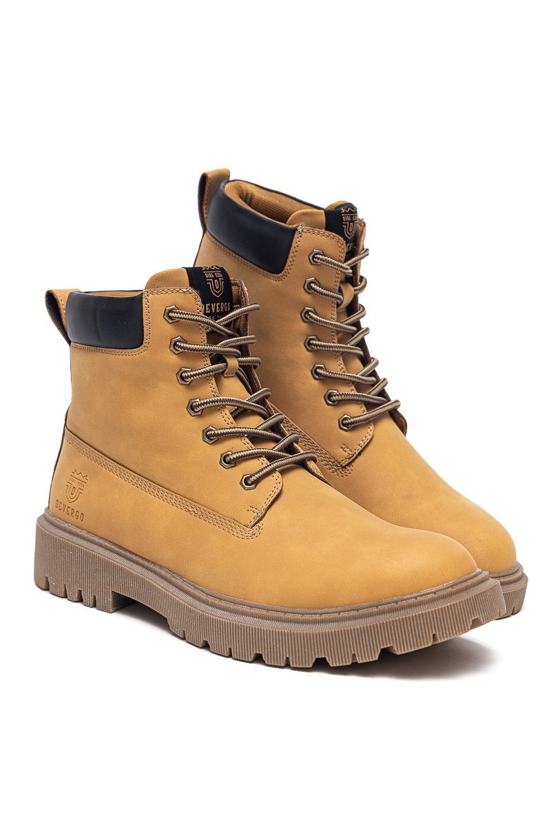 Devergo Ανδρικά DAKOTA Μποτάκια – Wheat