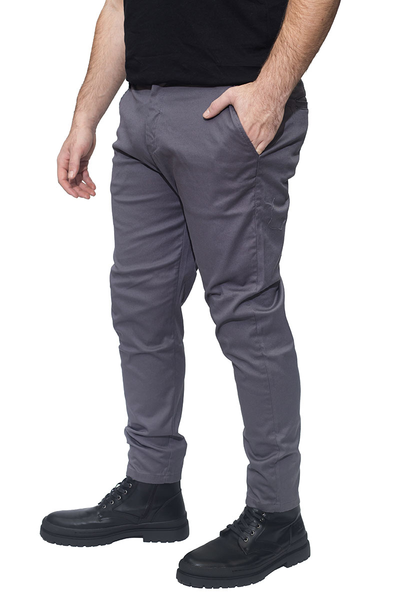 Cover Denim Ανδρικό NEW TODD M0093-31 Chinos Παντελόνι – Dark Grey