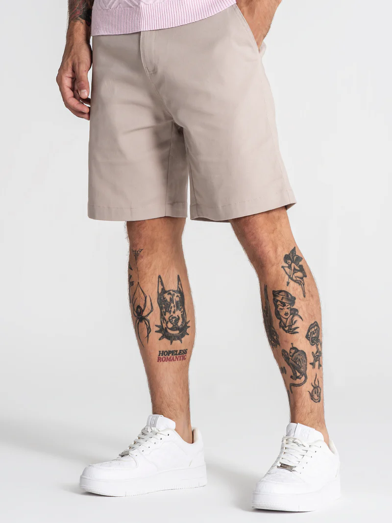 Gianni Kavanagh Ανδρικό GK Chinos Shorts – Beige