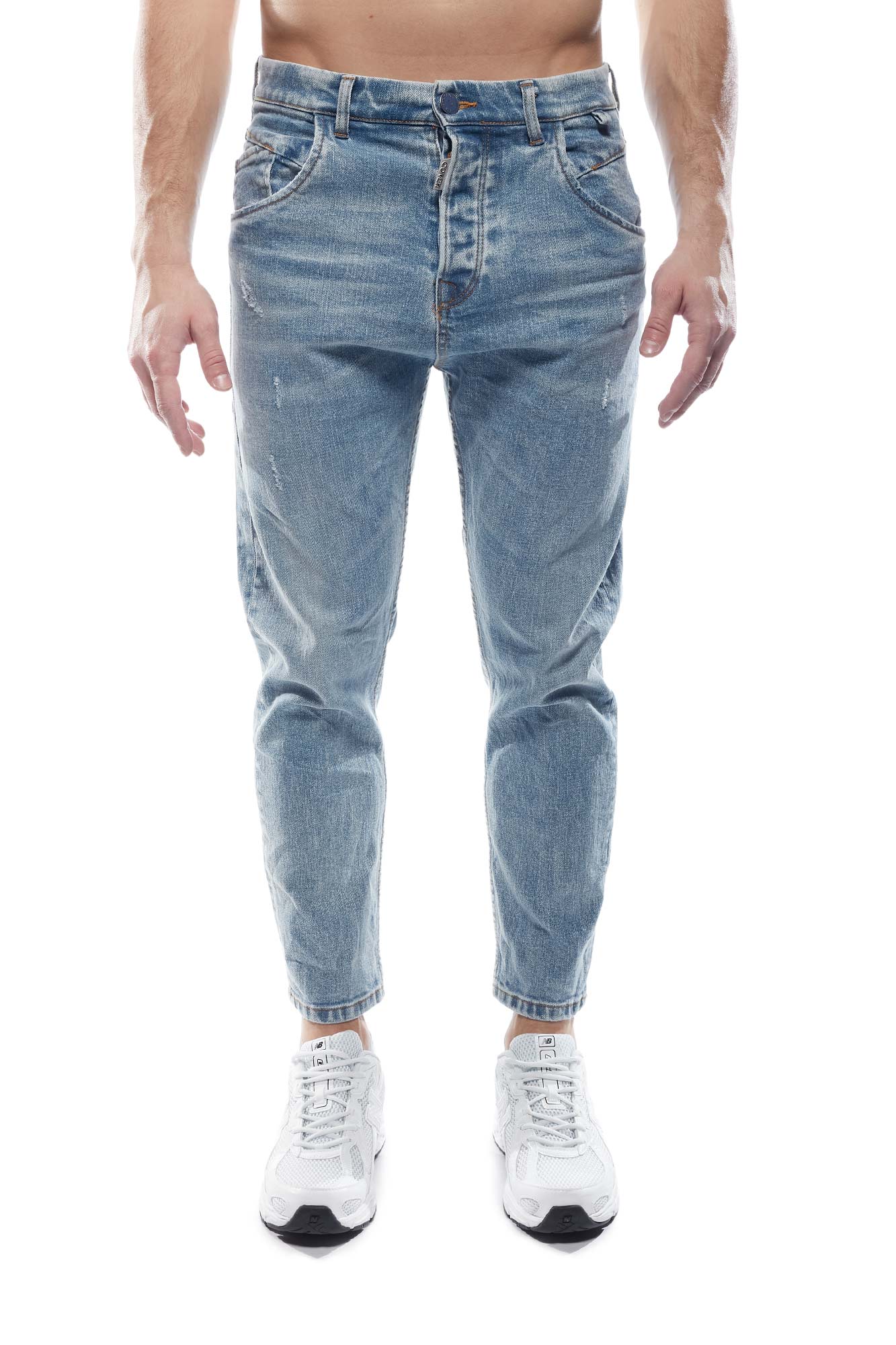 Cover Denim Ανδρικό MONACO Q8394-32 Τζιν Παντελόνι – Washed Blue