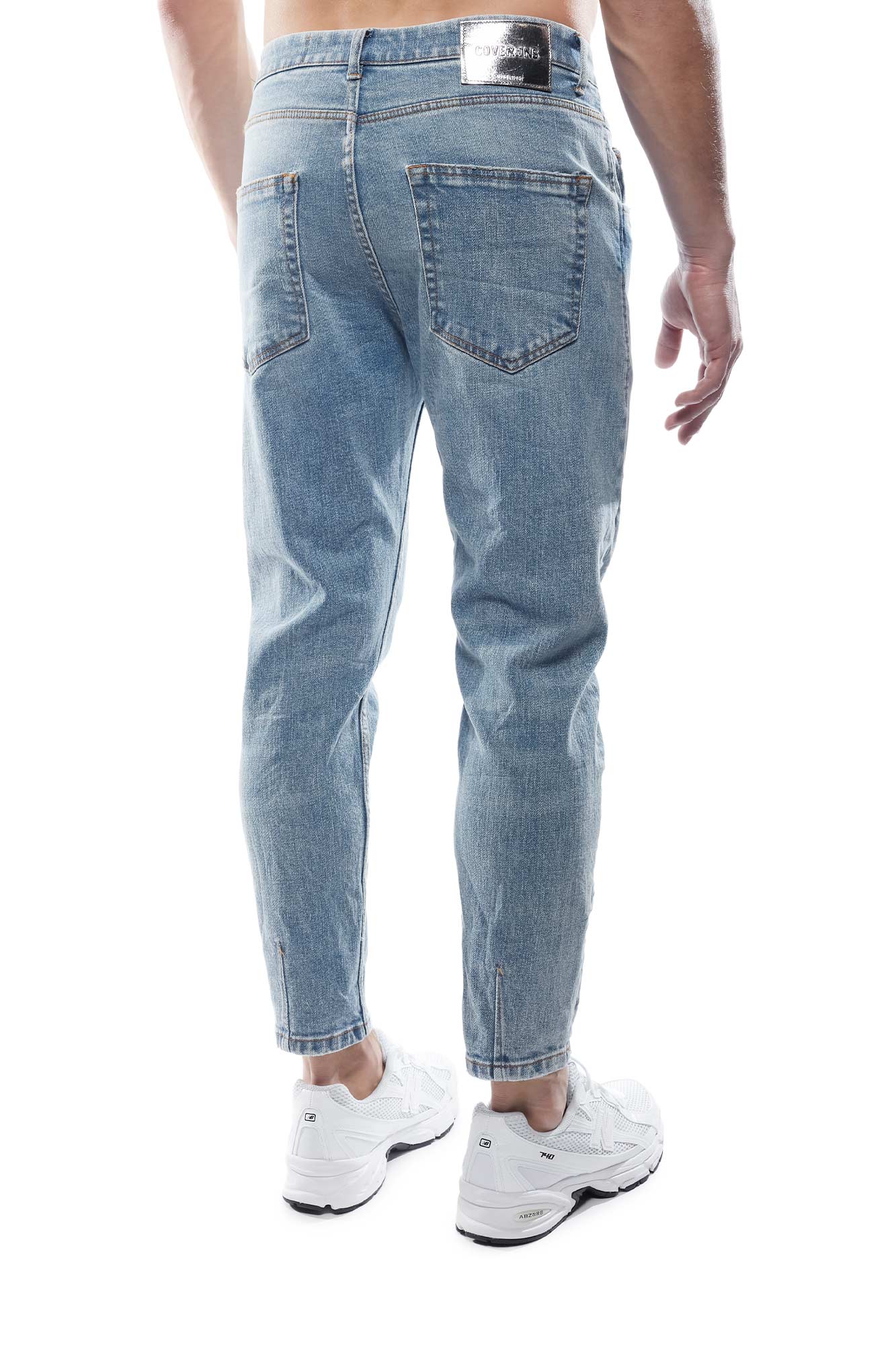 Cover Denim Ανδρικό MONACO Q8394-32 Τζιν Παντελόνι – Washed Blue