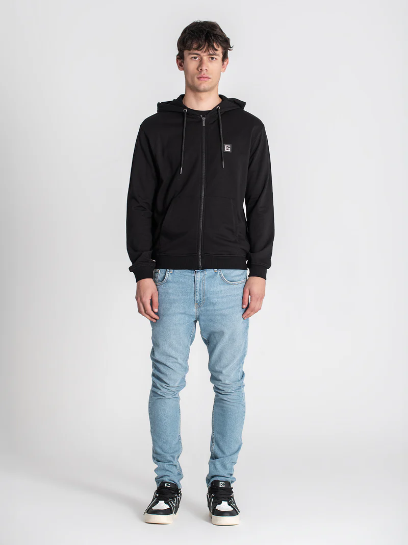 Gianni Kavanagh Ανδρική WARRIOR ANGEL Φούτερ Ζακέτα – Βlack