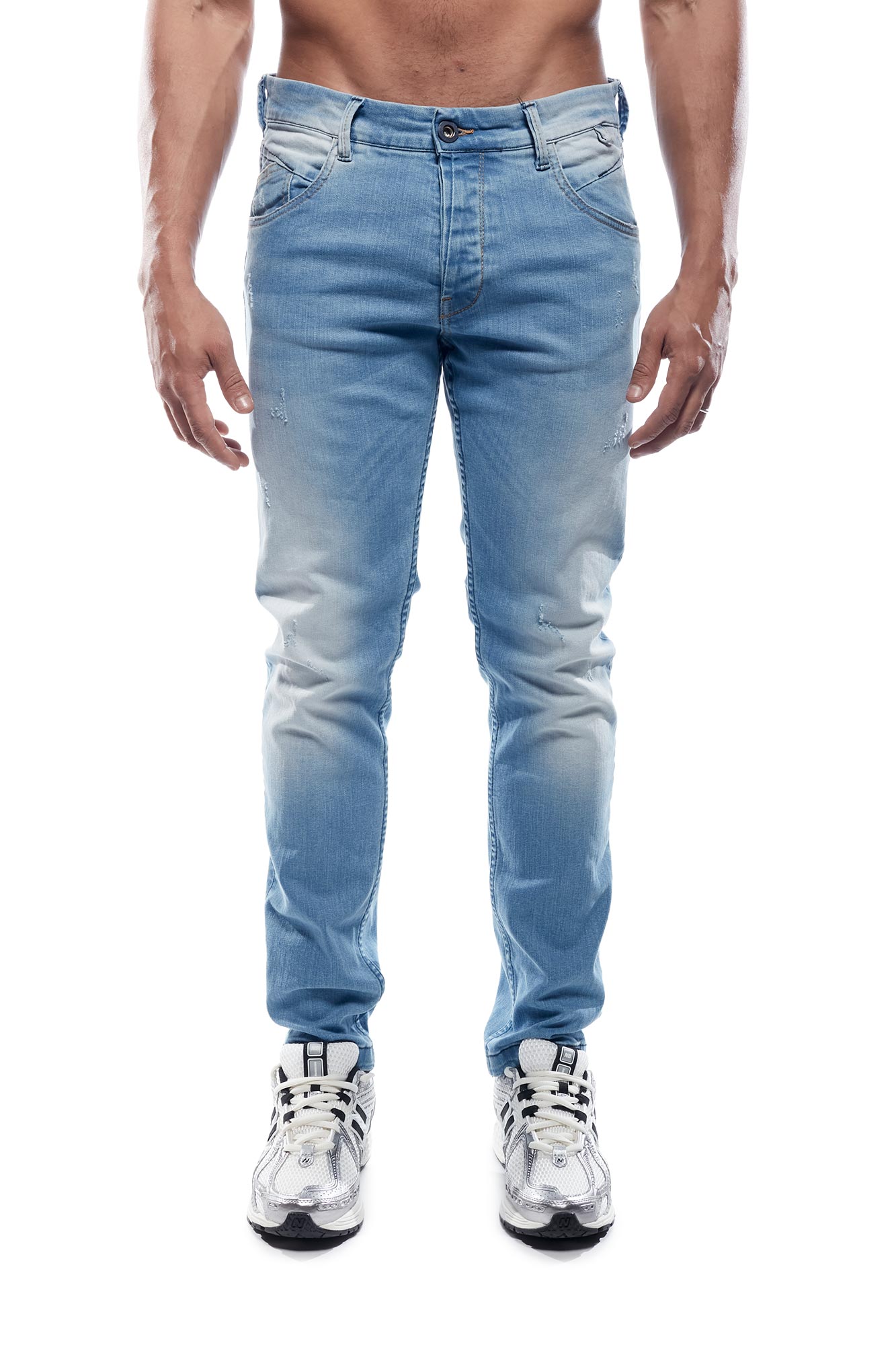 Cover Denim Ανδρικό ROYAL E7358-32 Τζιν Παντελόνι – Washed Blue