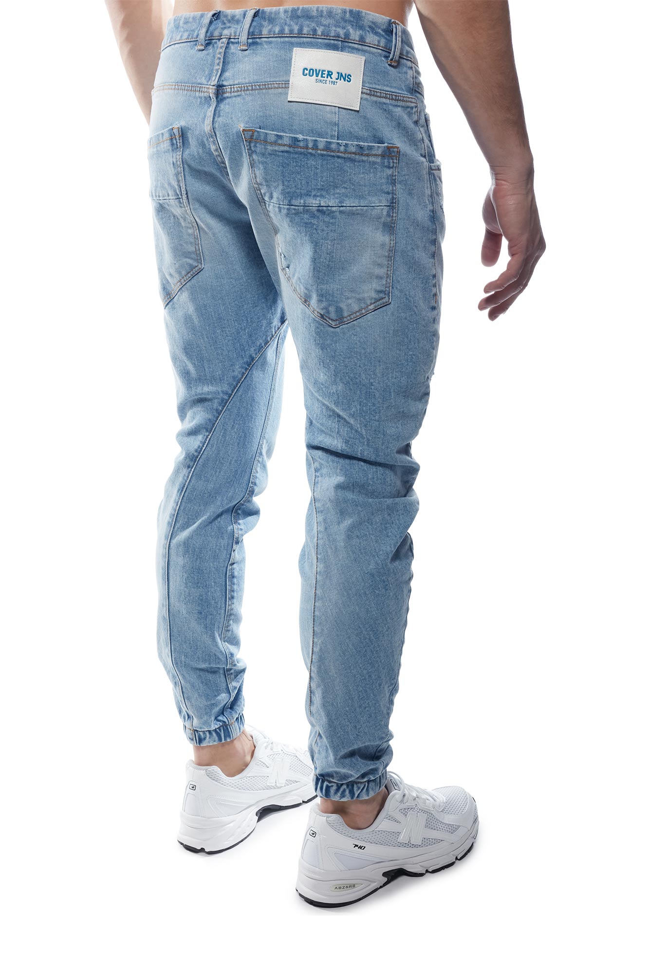 Cover Denim Ανδρικό S TYPE E8380-32 Τζιν Παντελόνι – Washed Blue