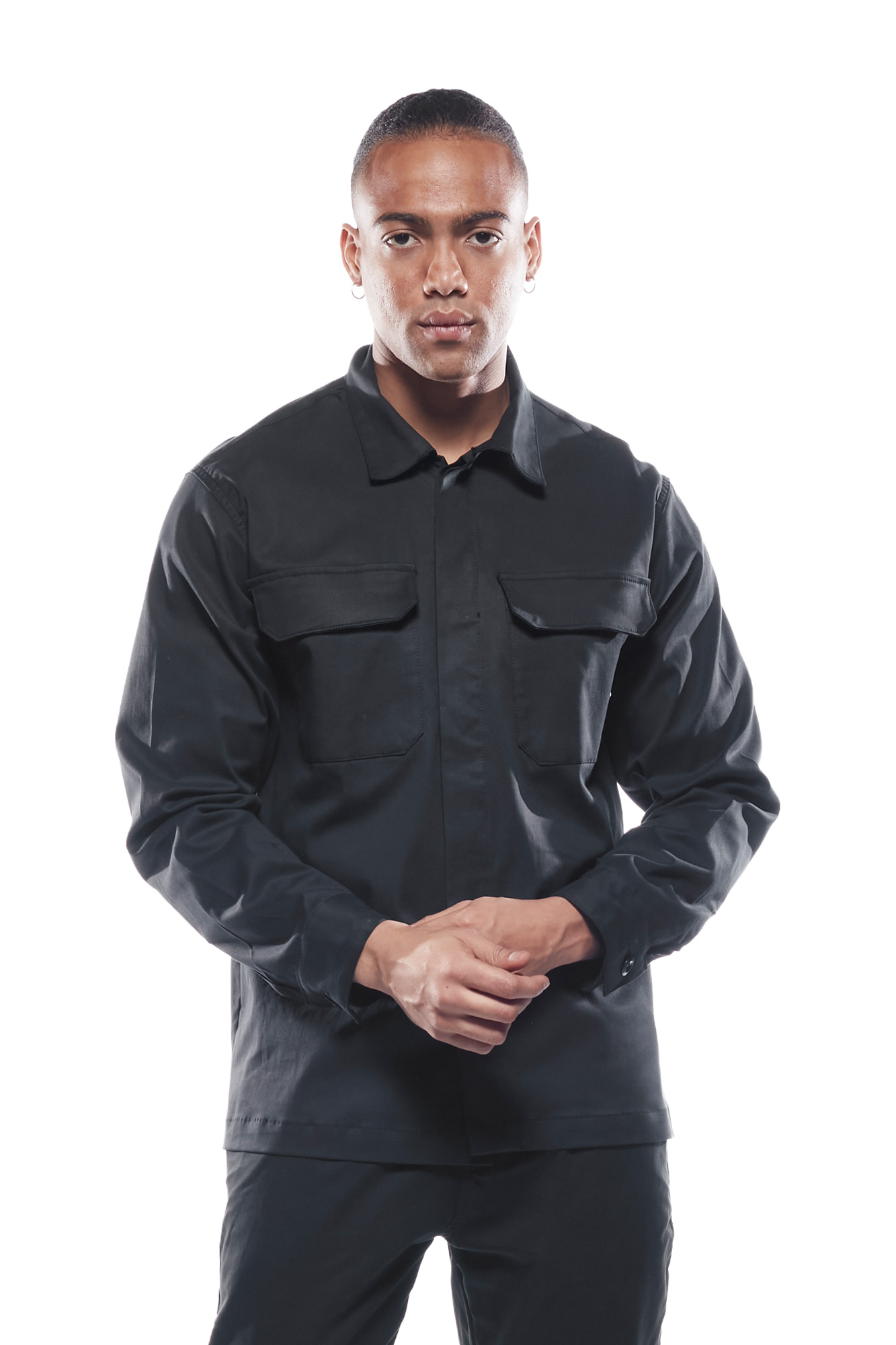 Cover Denim Ανδρικό Overshirt LM060-32 – Black