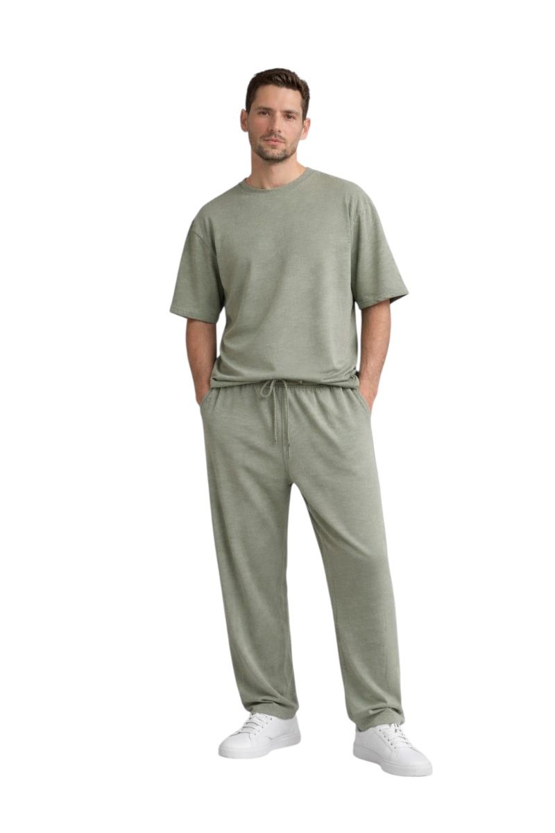 Bigbong Ανδρικό T-Shirt Φλάμα 107-4120 – Light Green