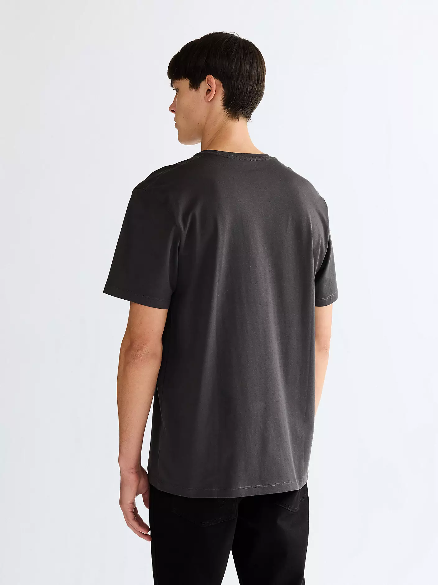 Wrangler Ανδρικό SIGN OFF T-Shirt 112351320 – Faded Black