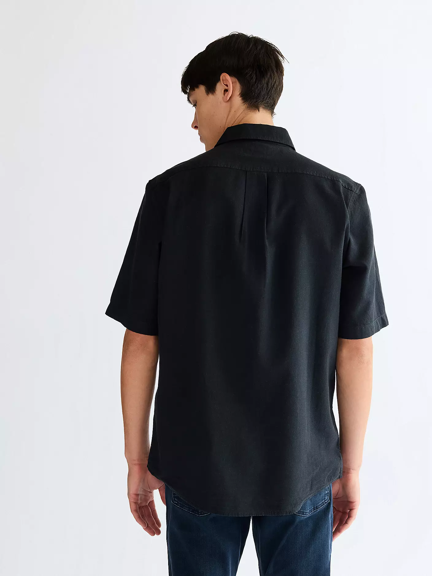 Wrangler Ανδρικό Λινό Πουκάμισο 112362729 – Black