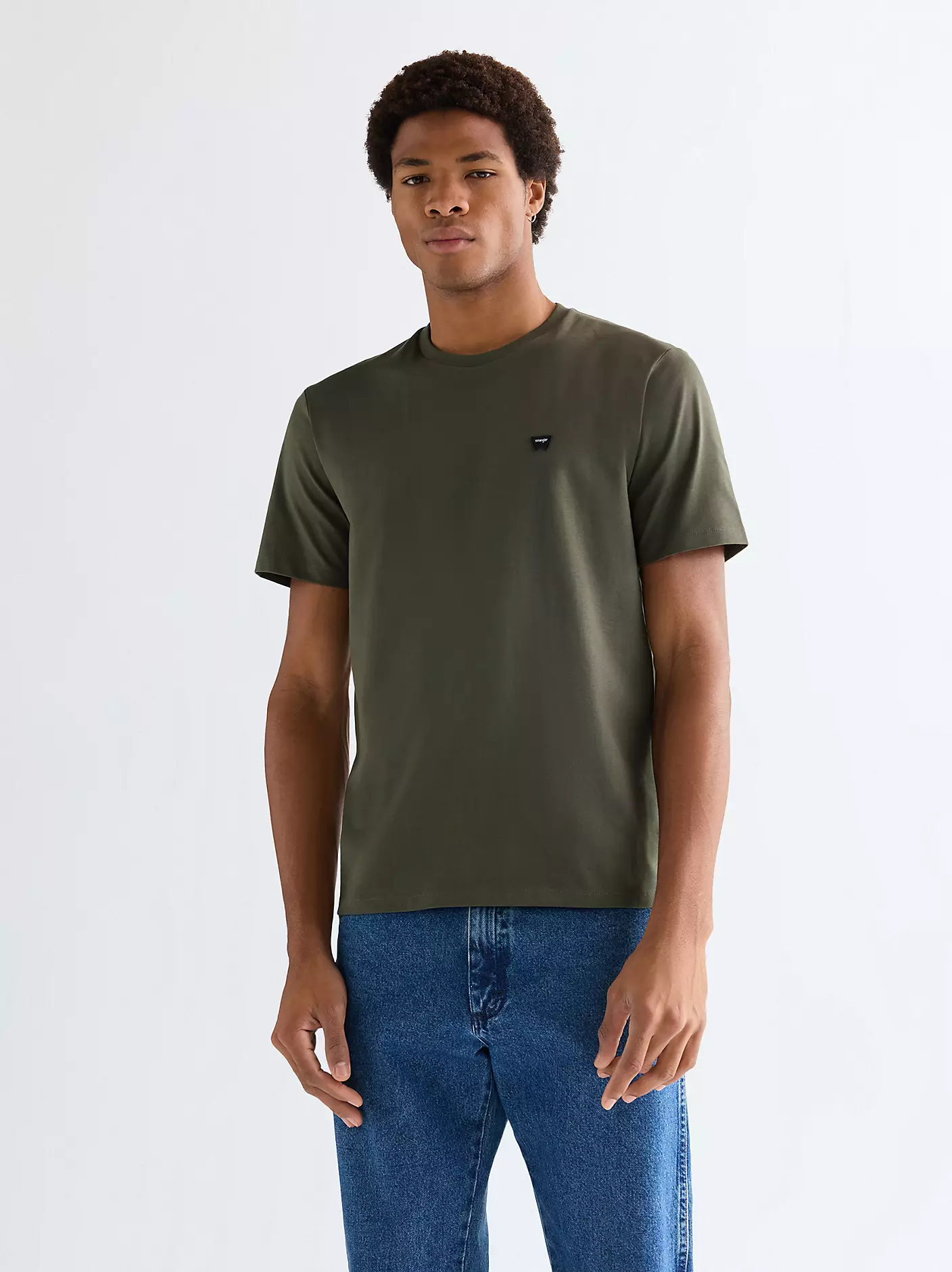 Wrangler Ανδρικό SIGN OFF T-Shirt 112378011 – Khaki