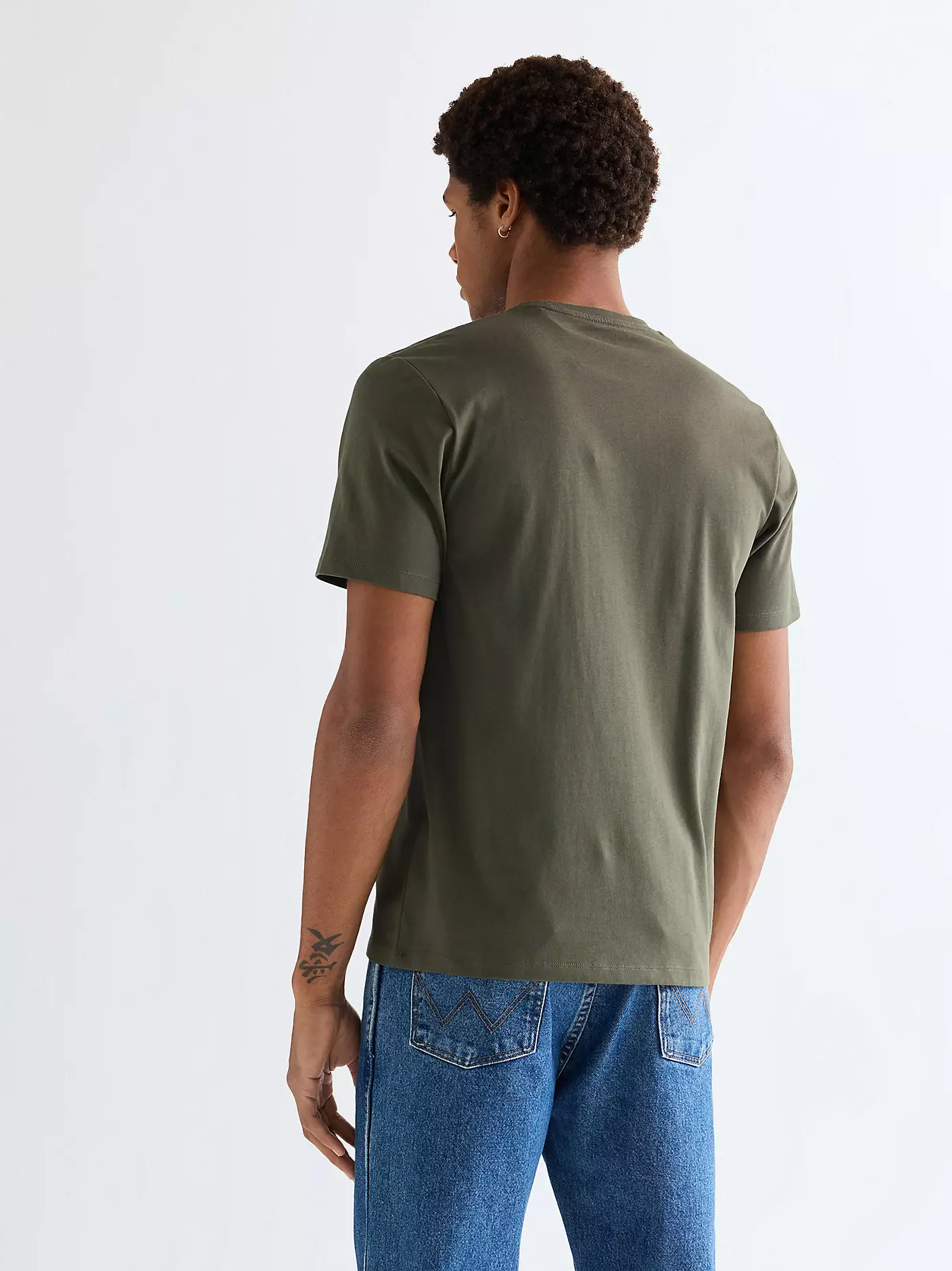 Wrangler Ανδρικό SIGN OFF T-Shirt 112378011 – Khaki