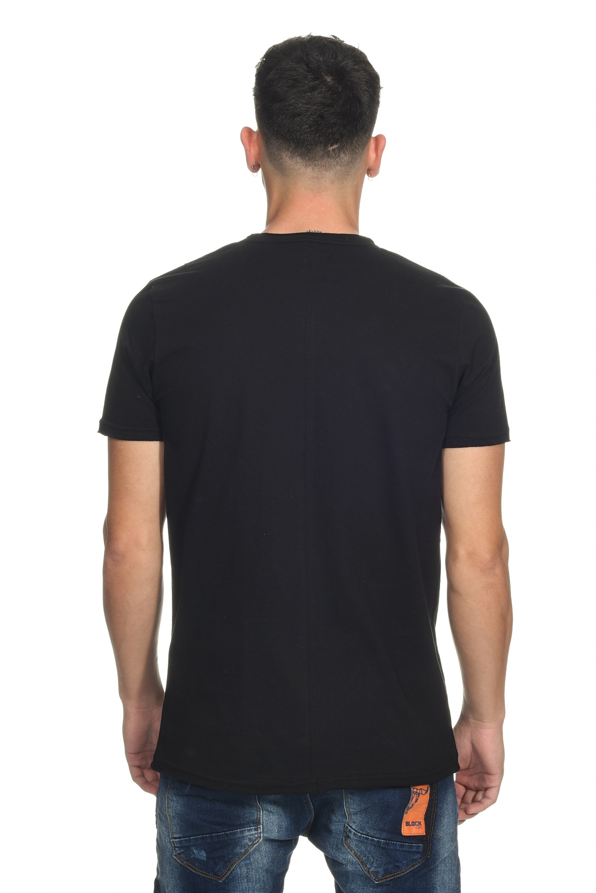 Bigbong Ανδρικό TINTIN ORANGE T-Shirt – Navy Blue