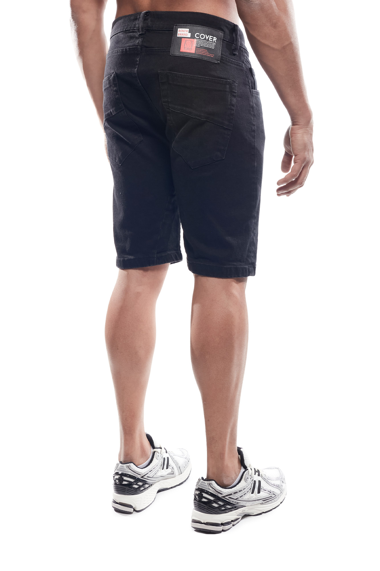 Cover Ανδρικό Ανδρικό DATE GV045-32 Denim Shorts – Black