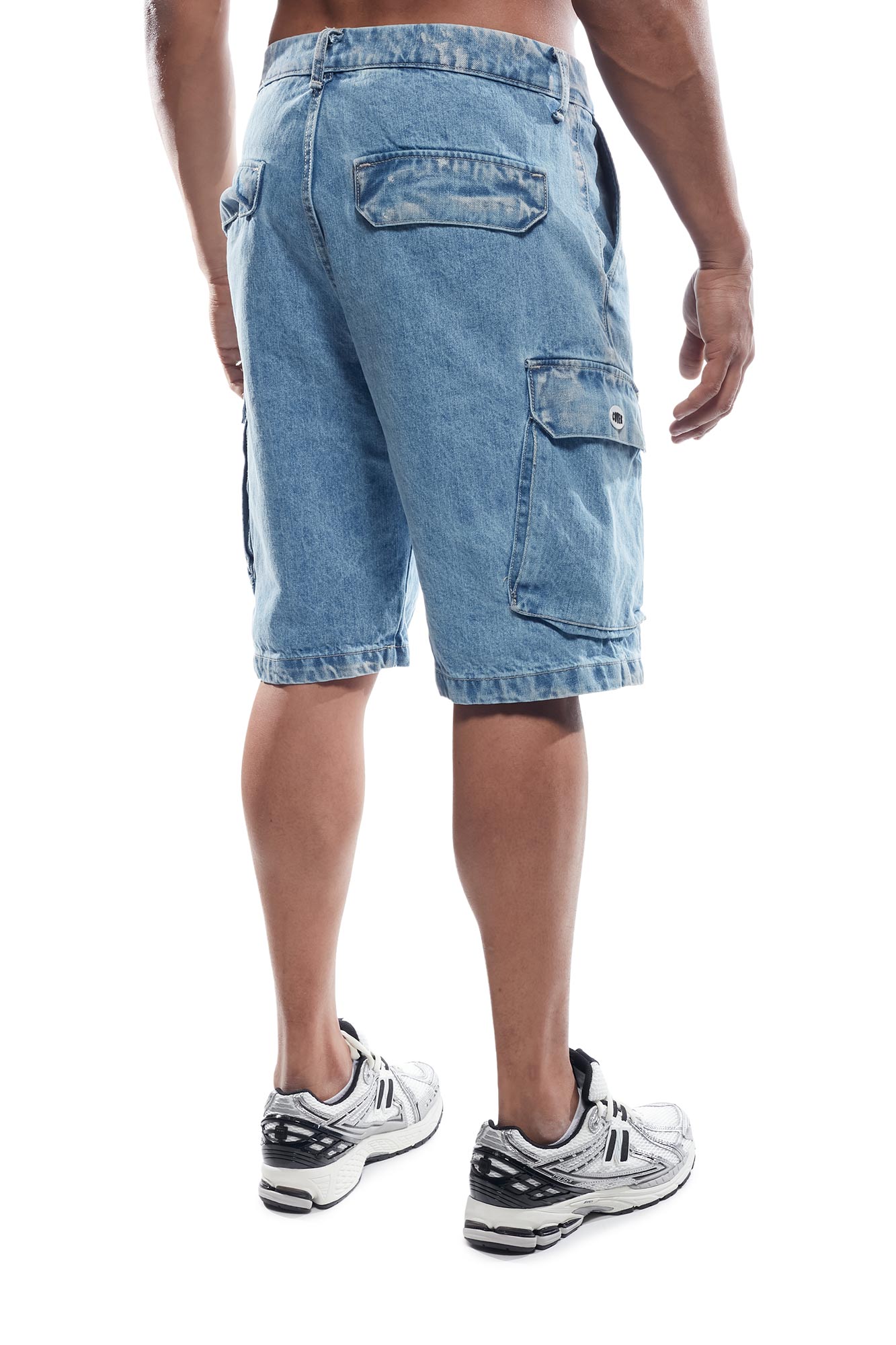 Cover Denim Ανδρικό V CARGO LV895-32 Denim Shorts – Washed Blue