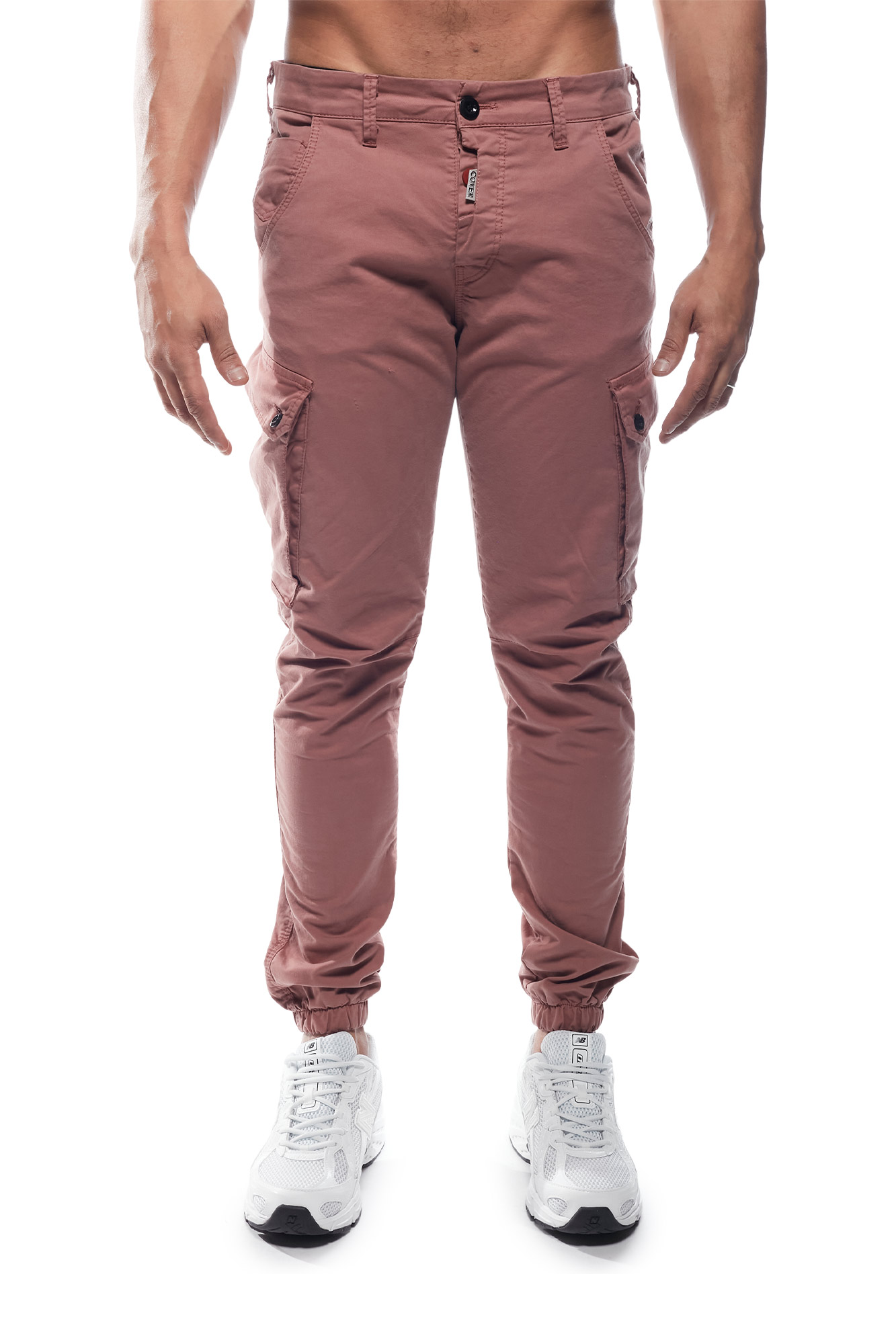 Cover Denim Ανδρικό Cargo Παντελόνι OSCAR N0190-32 – Puce